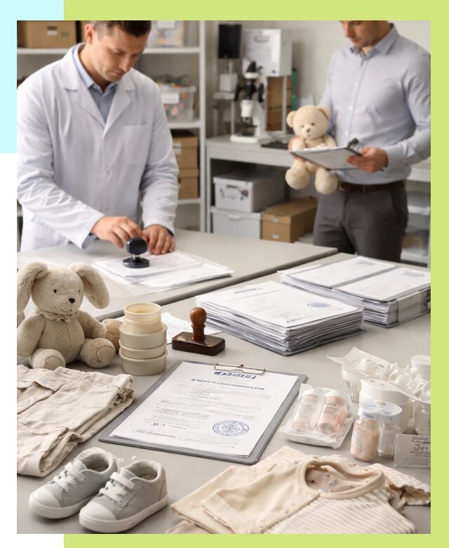 Сертификация детских товаров в Геленджике от 15591 р. | Алешин-Глн