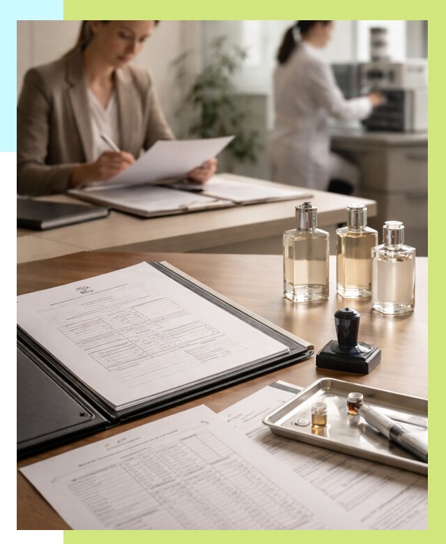 Сертификация парфюмерии в Геленджике от 15591 р. | Алешин-Глн