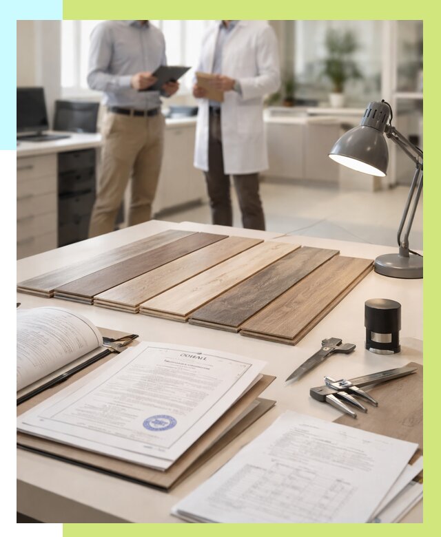 Сертификация ламината в Геленджике от 18709 р. под ключ | Алешин-Глн