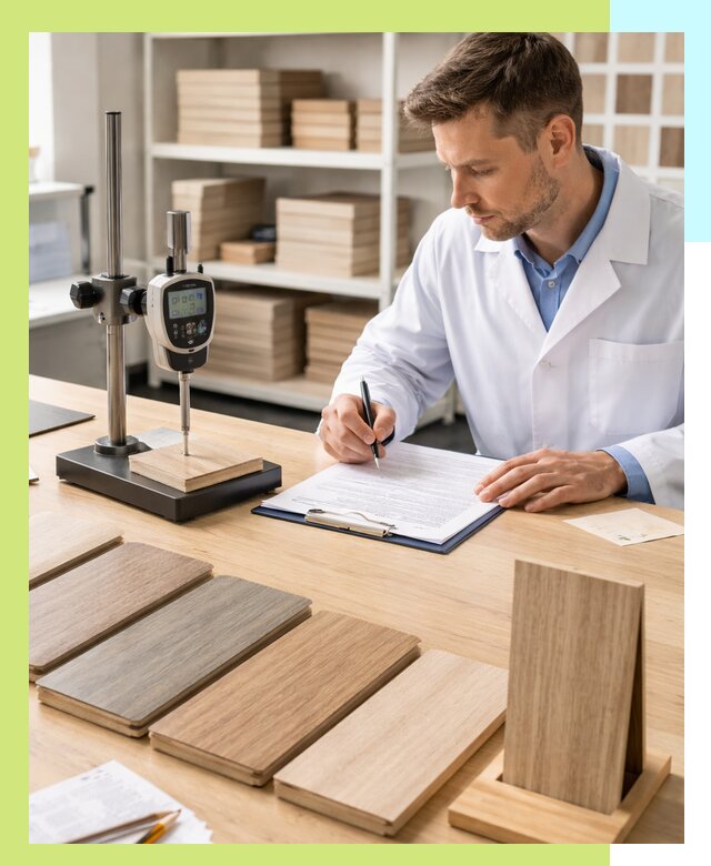 Сертификация ламината с испытаниями и оформлением документов в Геленджике