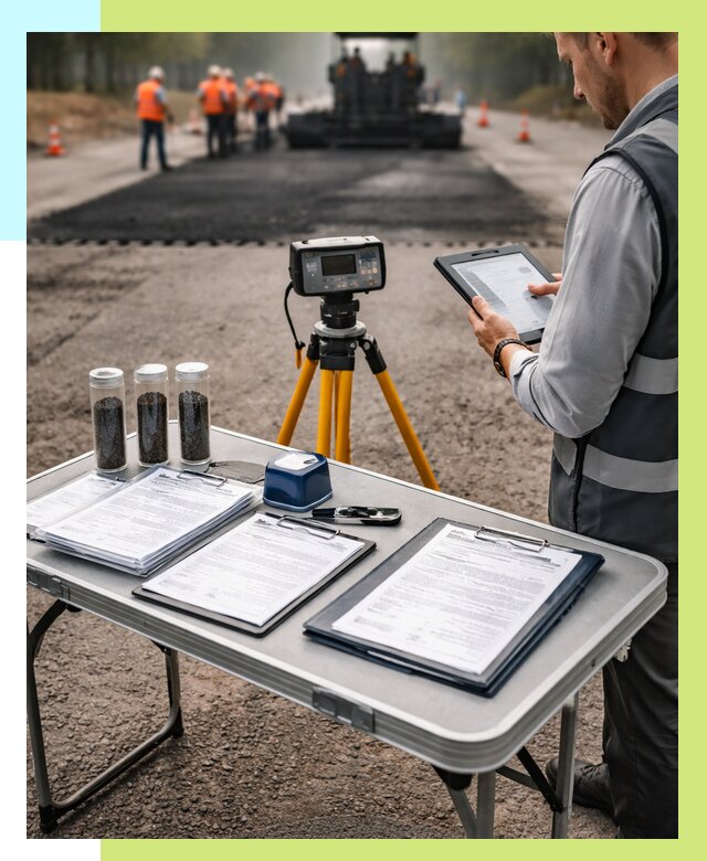 Сертификация асфальта в Геленджике от 25985 р. | Алешин-Глн