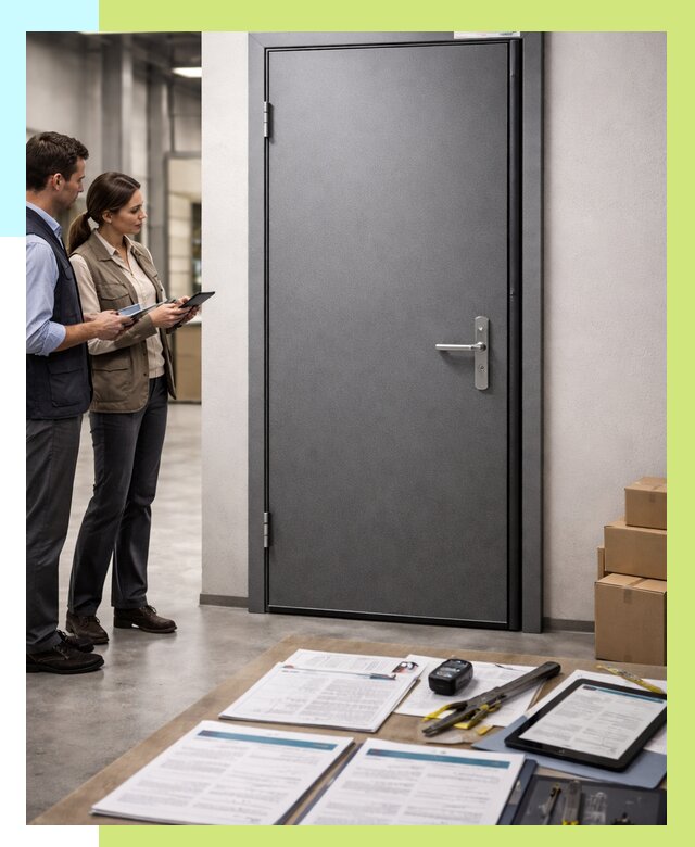 Сертификация противопожарных дверей в Геленджике от 9355 р. | Алешин-Глн