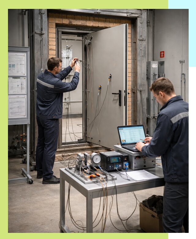 Сертификация противопожарных дверей в Геленджике по ГОСТ и ТР