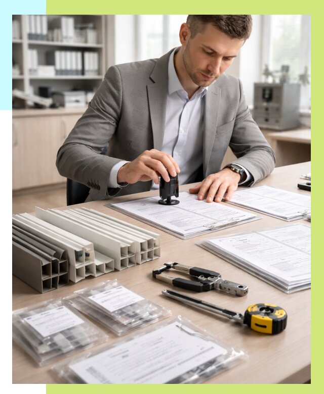 Сертификация ПВХ продукции в Геленджике от 8835 р., Алешин-Глн