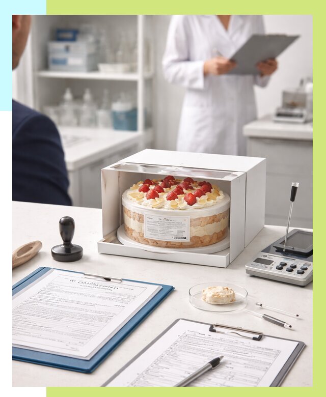 Сертификация тортов в Геленджике от 9355 р. заказать | Алешин-Глн