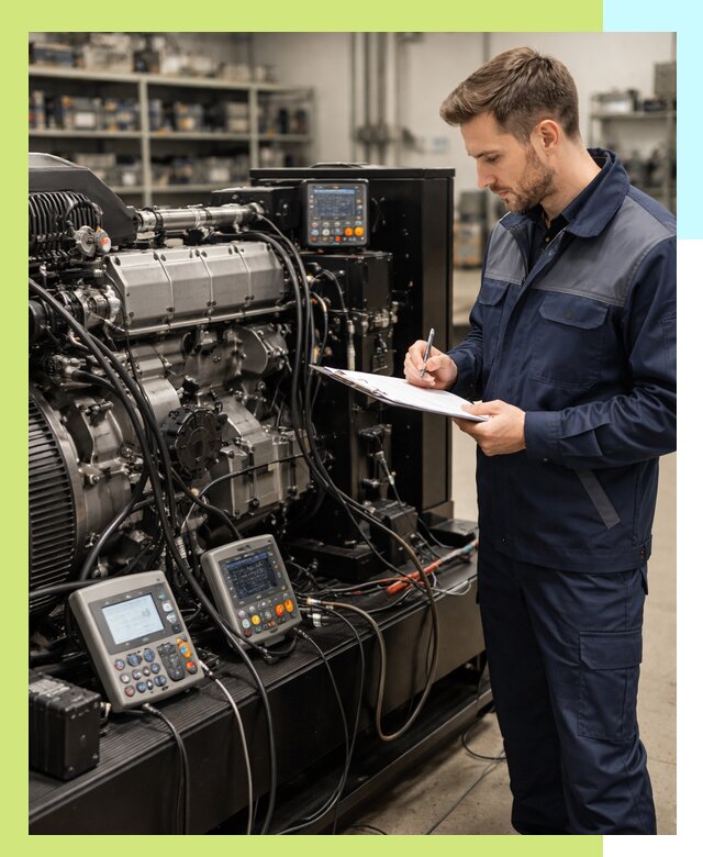 Сертификация дизельных генераторов и их оборудования в Геленджике