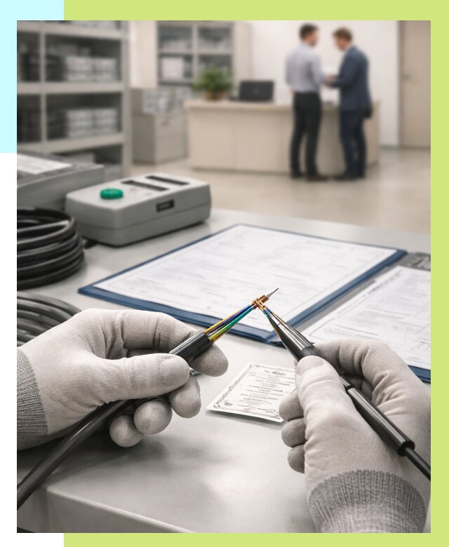 Сертификация провода в Геленджике от 18709 р. в Алешин-Глн