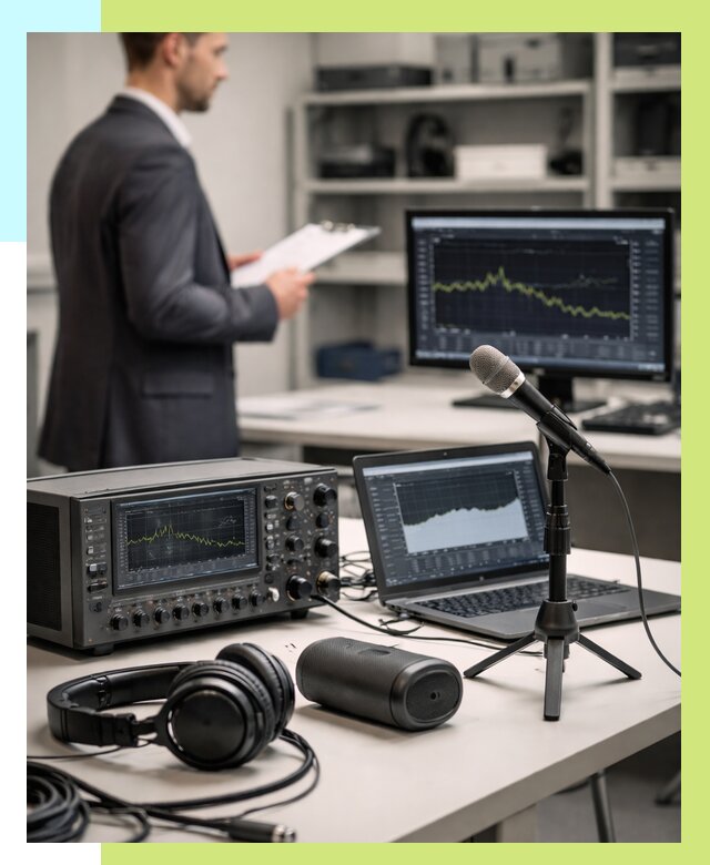 Сертификация аудиотехники в Геленджике от 15591 р., Алешин-Глн