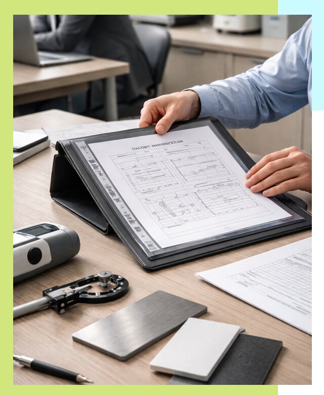 Оформление паспорта материала для продукции в Геленджике