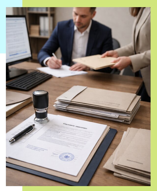 Отказное письмо для таможни в Геленджике от 3118 р, Алешин-Глн