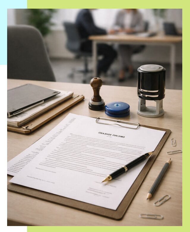 Отказное письмо для Wildberries в Геленджике от 2599 р. | Алешин-Глн