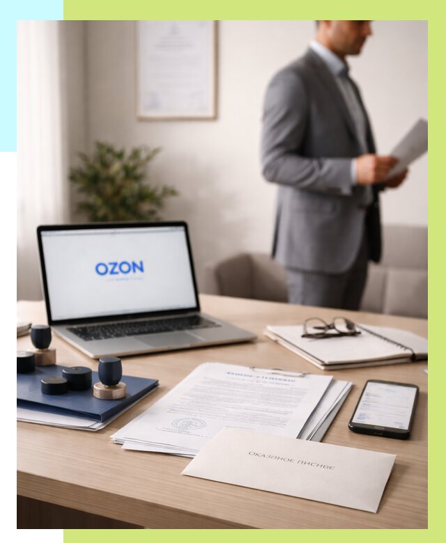 Отказное письмо для Ozon в Геленджике от 3638 р. | Алешин-Глн