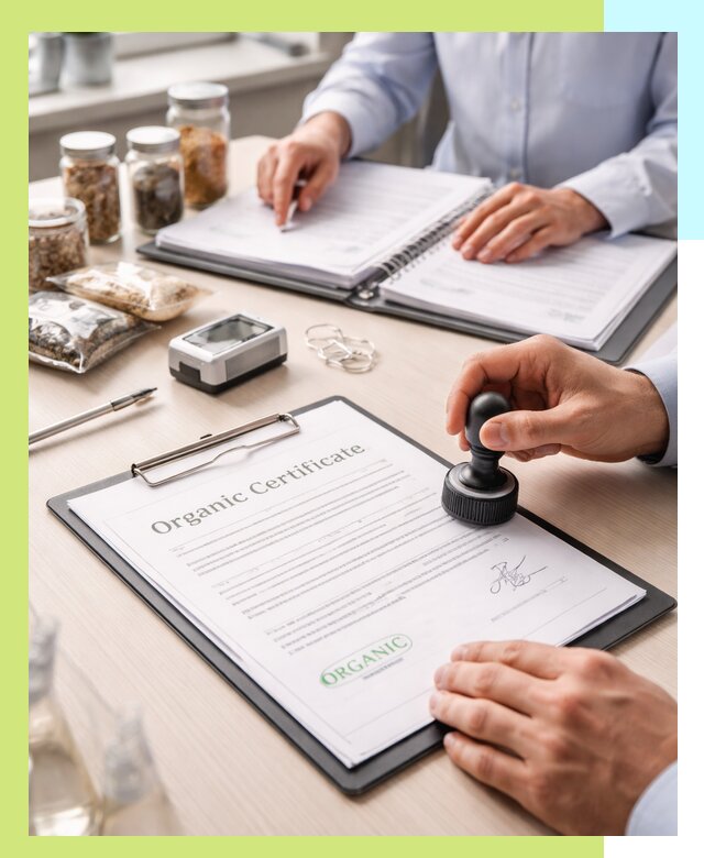 Получение органик сертификата для продукции в Геленджике