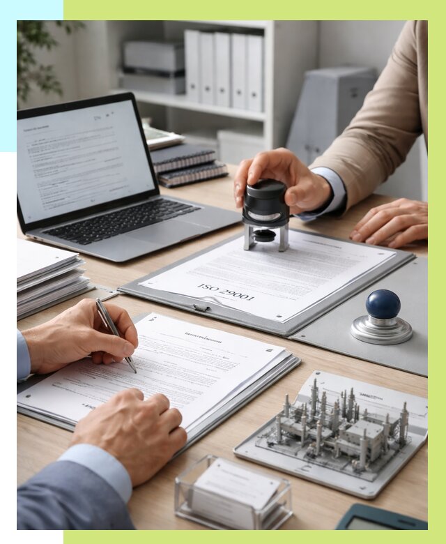 Сертификат ISO 29001 в Геленджике под ключ от 77955 р. | Алешин-Глн