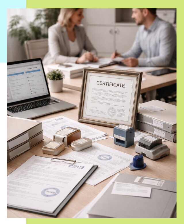 Сертификация компании в Геленджике от 46773 р. | Алешин-Глн — заказ